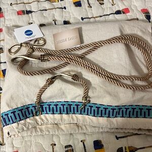 Heidi Daus Gold and Cream Twisted Jewelry Set